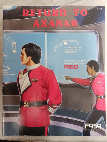 Used - RPG Star Trek RPG Second Edition - The Return To Axanar