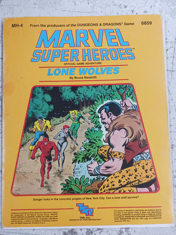 Used - RPG Marvel Superheroes Lone Woves