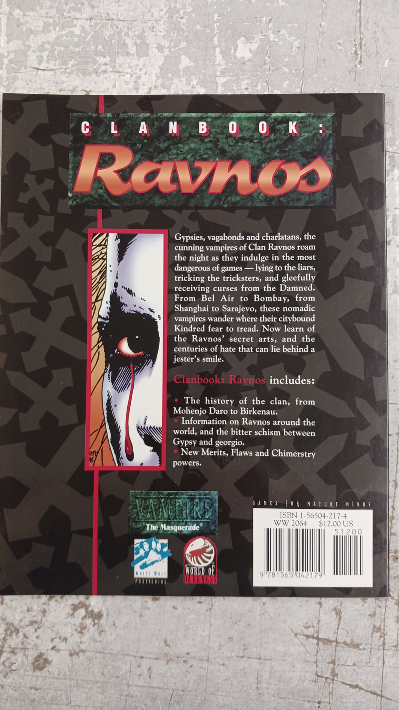 Used - RPG Vampire: The Masquerade Clanbook: Ravnos WW2064