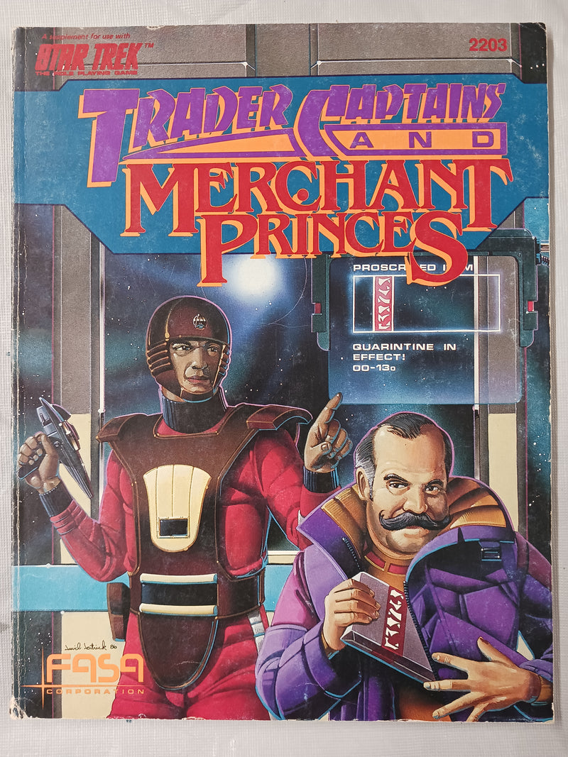 Used - RPG Star Trek RPG Second Edition - Trader Captains and Merchant Princes