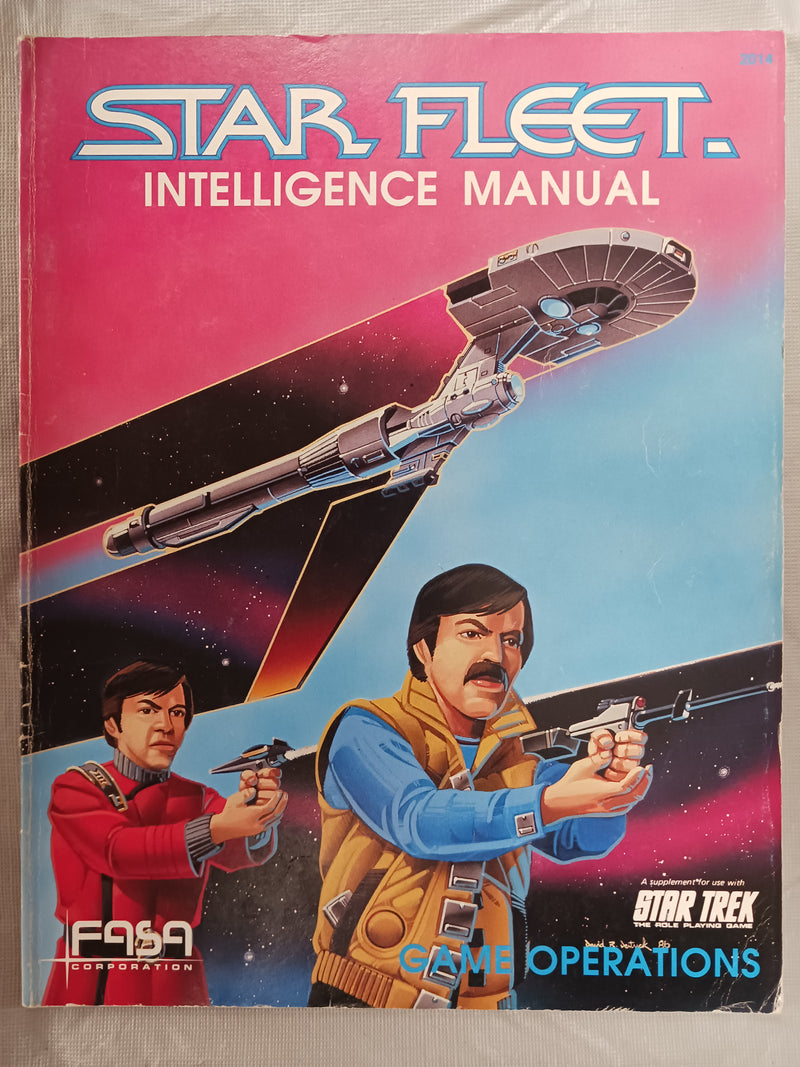 Used - RPG Star Trek RPG Second Edition - Star Fleet Intelligence Manual: Game Operations