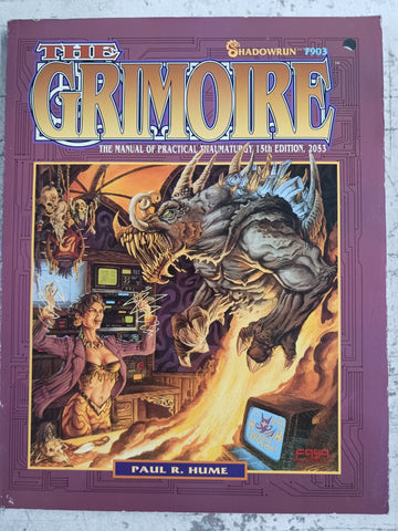 Used - RPG Shadowrun The Grimoire The Manual Of Practical Thaumaturgy 15th Edition, 2053