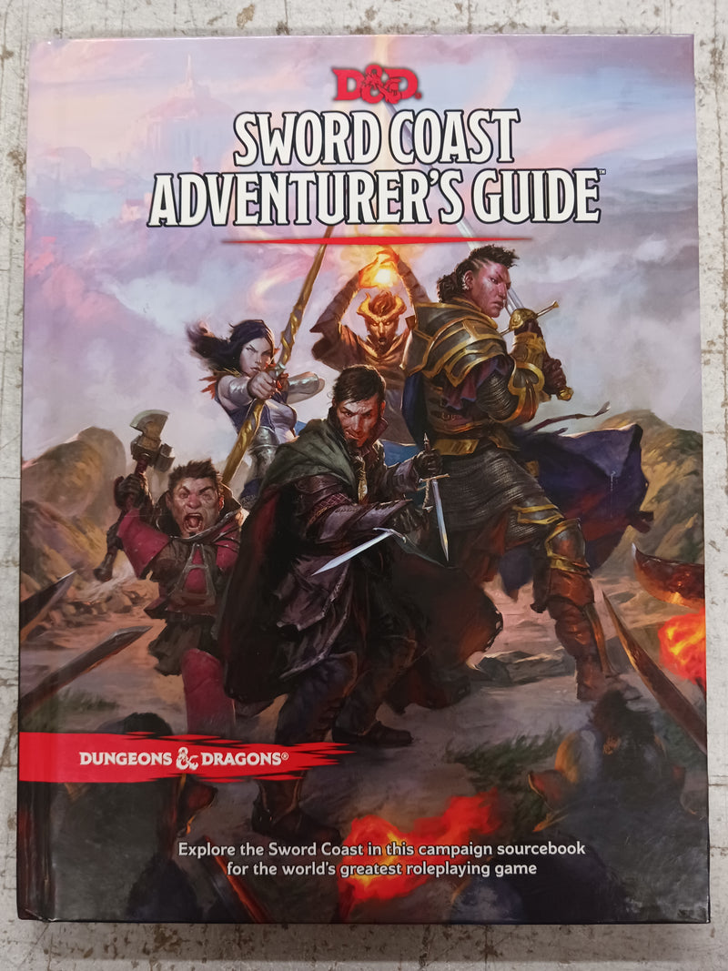 Used - RPG D&D 5e Sword Coast Adventurer's Guide