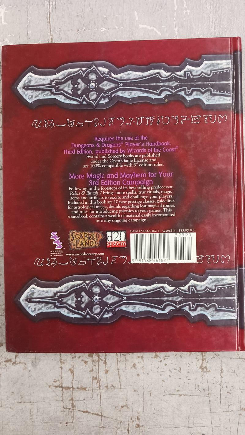 Used - RPG Sword & Sorcery Relics & Rituals Lost Lore II WW8314