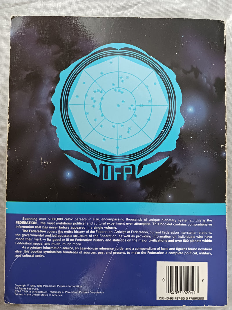 Used - RPG Star Trek RPG Second Edition - The Federation