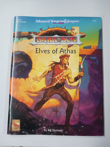 Used - RPG AD&D 2e Dark Sun Elves of Athas 2423