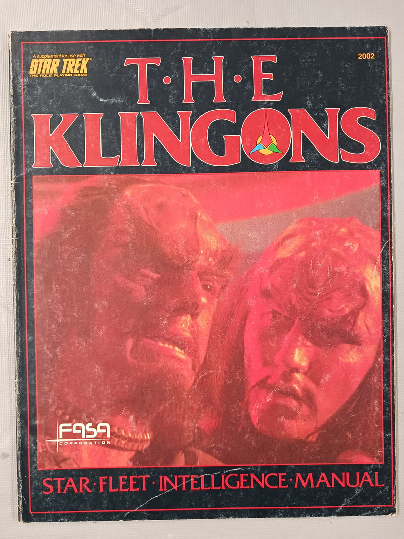 Used - RPG Star Trek RPG Second Edition - The Klingons: Star Fleet Intelligence Manual