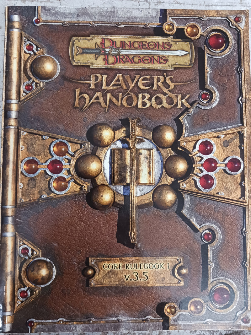 Used - RPG D&D 3.5 Player's Handbook Paperback