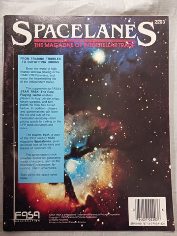 Used - RPG Star Trek RPG Second Edition - Spacelanes: The Magazine of Interstellar Trade
