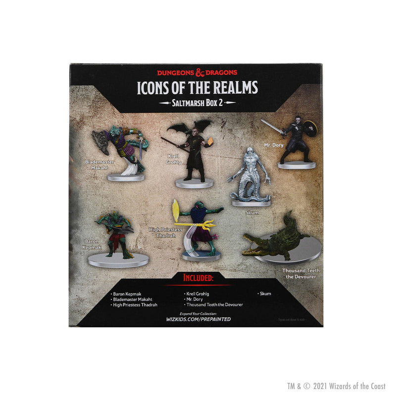 Wizkids D&D Miniatures Icons of the Realms: Saltmarsh Box 2