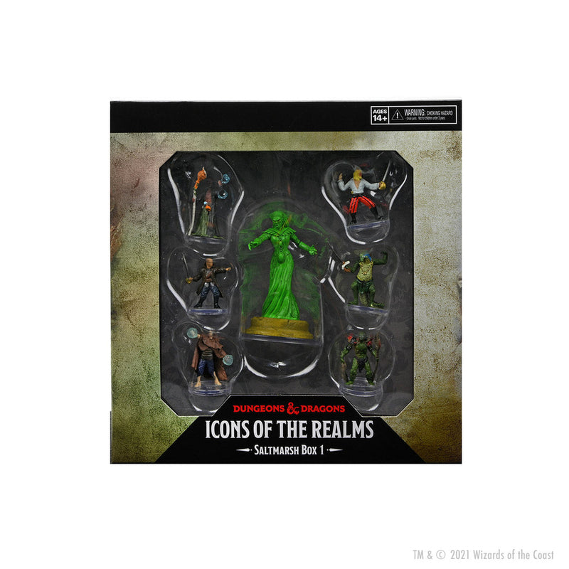 Wizkids D&D Miniatures Icons of the Realms: Saltmarsh Box 1