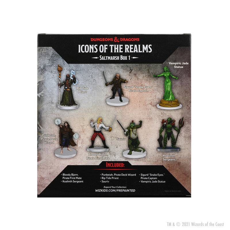 Wizkids D&D Miniatures Icons of the Realms: Saltmarsh Box 1