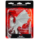 Wizkids Minis D&D 90036 Young Silver Dragon