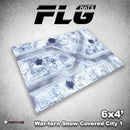 Frontline Gaming Mat 6'x4'  War-torn Snow Covered City