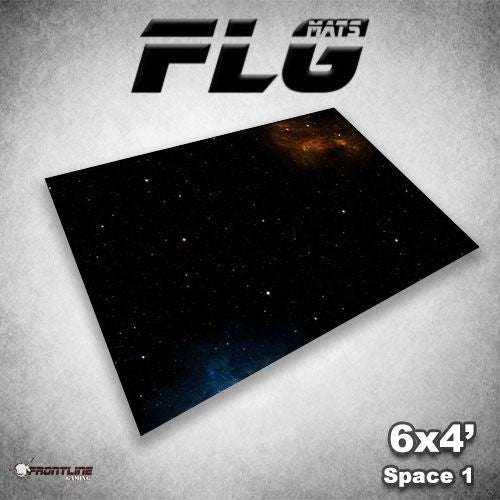 Frontline Gaming Mat 6'x4' Space 1