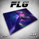 Frontline Gaming Mat 6'x4' Space 2
