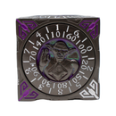 Old School Dice: 7 in 1 Dice Spinner: Dice Goblin - Matte Black with Purple