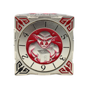 Old School Dice: 7 in 1 Dice Spinner: Dice Goblin - Silver with Red