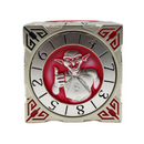 Old School Dice: 7 in 1 Dice Spinner: Dice Goblin - Silver with Red
