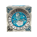 Old School Dice: 7 in 1 Dice Spinner: Dice Goblin - Silver with Teal