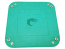 Old School Dice: Square Rolling Tray - Teal
