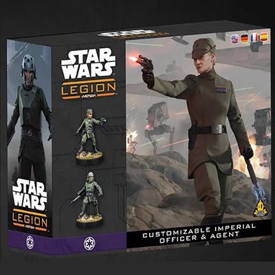 *Pre-Order* Star Wars Legion: Customizable Imperial Officer and Agent *Releases Friday, November 7th*