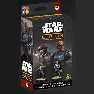 *Pre-Order* Star Wars Legion: Customizable Rebel Officer and Agent *Releases Friday, November 7th*
