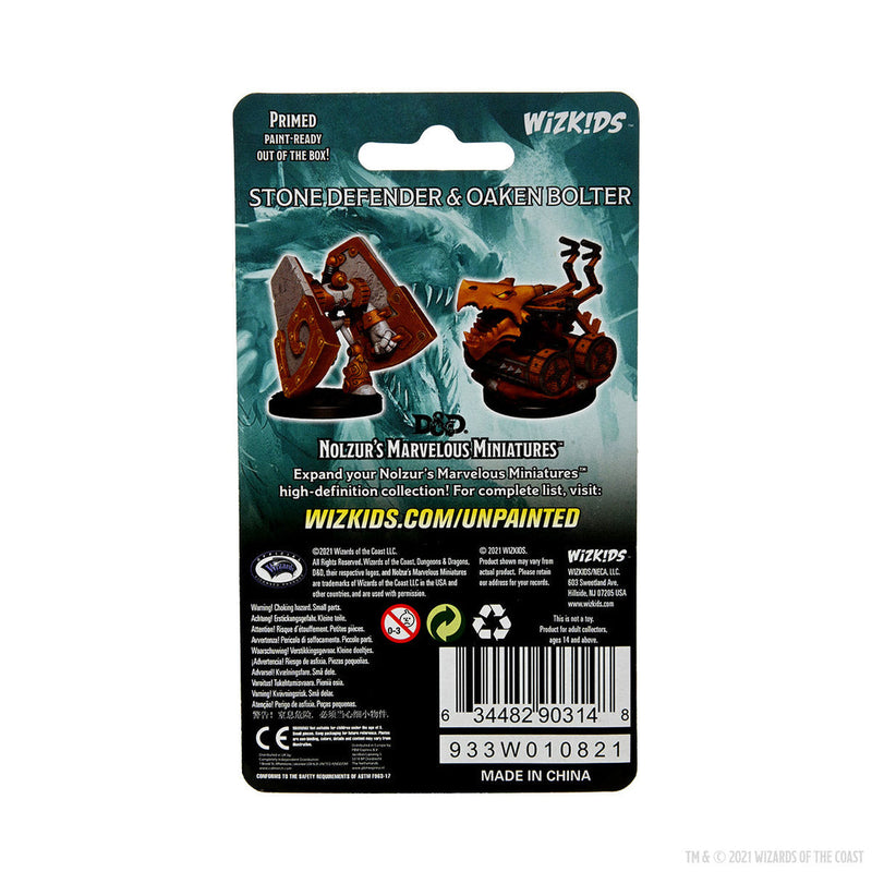 Wizkids Minis D&D 90314 Stone Defender/Oaken Bolter