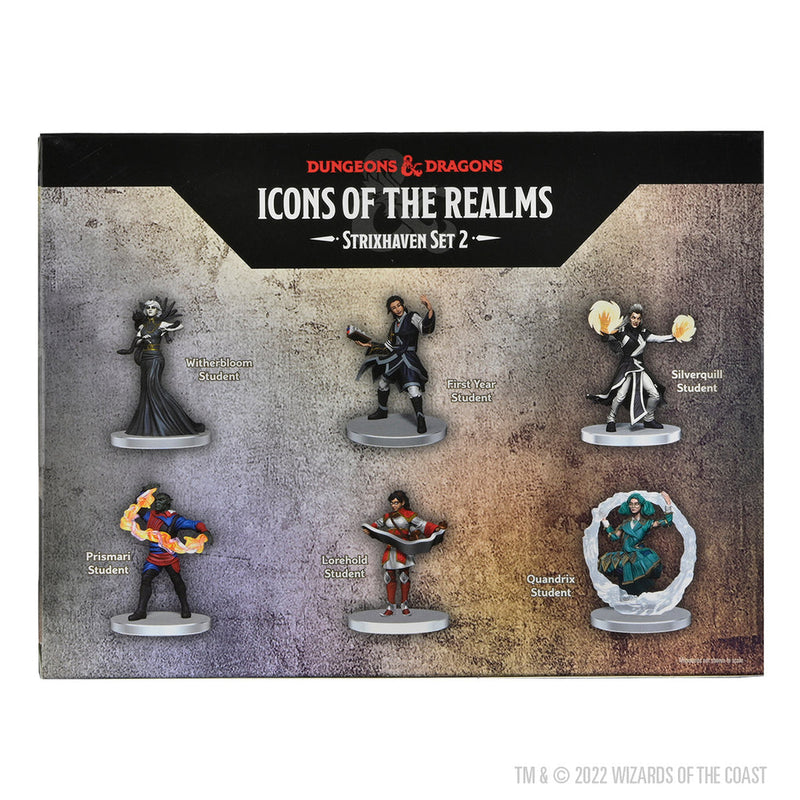 Wizkids D&D Miniatures Icons of the Realms: Strixhaven Set 2