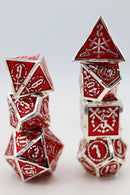 Crossed Swords: Sword Of Hearts - RPG Metal Dice Set