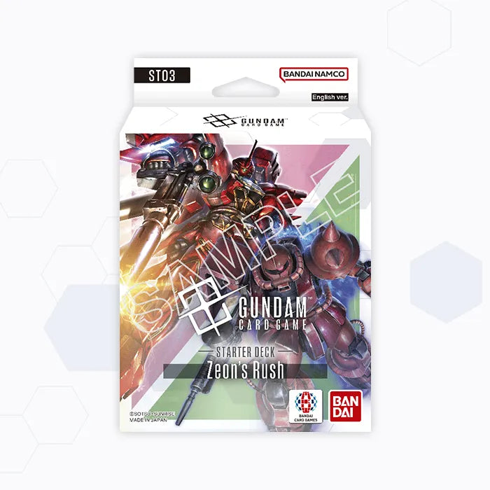 Gundam CG: Zeon's Rush Starter Deck