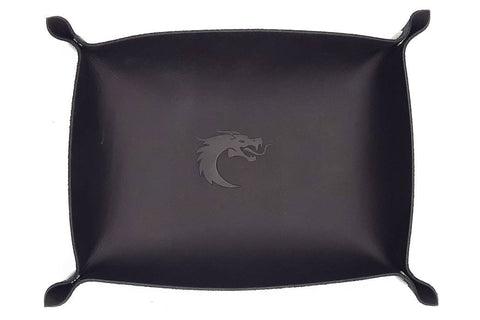 Old School Dice: Ultimate Rolling Tray - Black