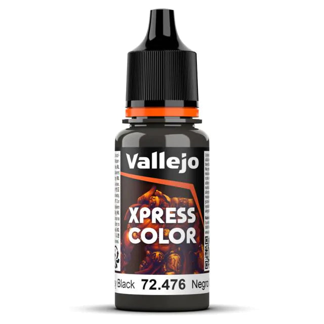 Vallejo Xpress Color New Gen 18ml Greasy Black