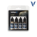 Vallejo Paint Set True Metallic Aged Metal