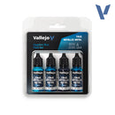 Vallejo Paint Set True Metallic Sapphire Blue