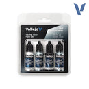 Vallejo Paint Set True Metallic Sterling Silver