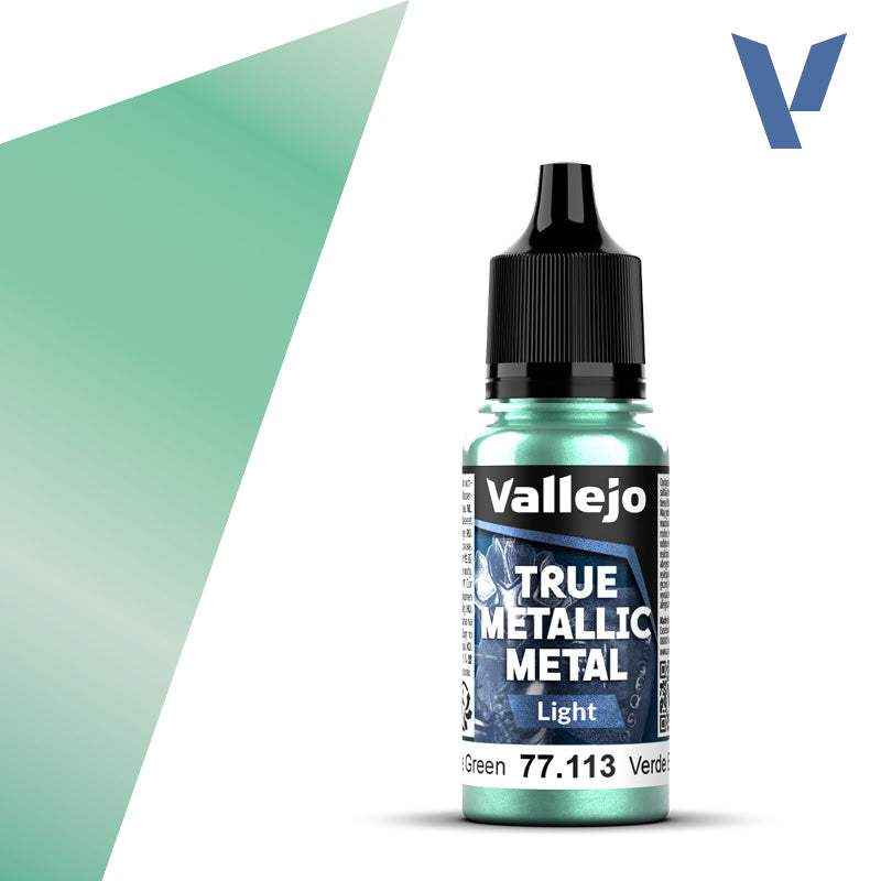 Vallejo True Metalic 18ml Beetle Green Light