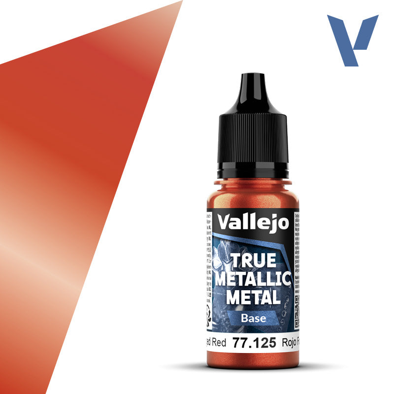 Vallejo True Metalic 18ml Forged Red Base