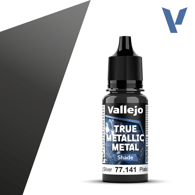 Vallejo True Metalic 18ml Sterling Silver Shade