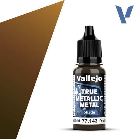 Vallejo True Metalic 18ml Imperial Gold Shade