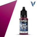 Vallejo True Metalic 18ml Crimson Magenta Shade