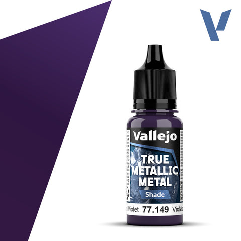 Vallejo True Metalic 18ml Celestial Violet Shade