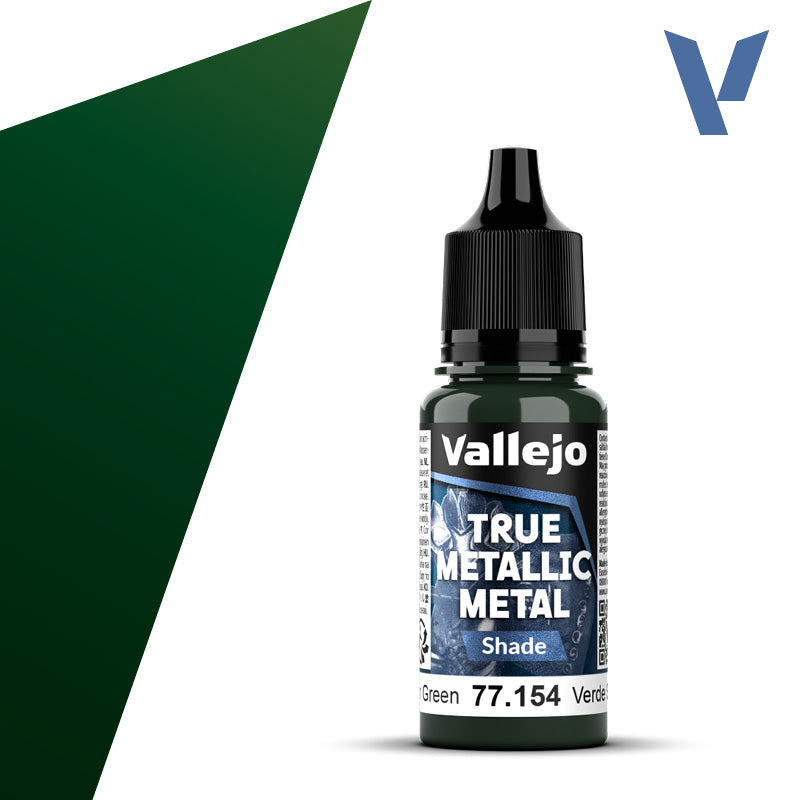 Vallejo True Metalic 18ml Dusken Green Shade