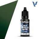 Vallejo True Metalic 18ml Amber Green Shade