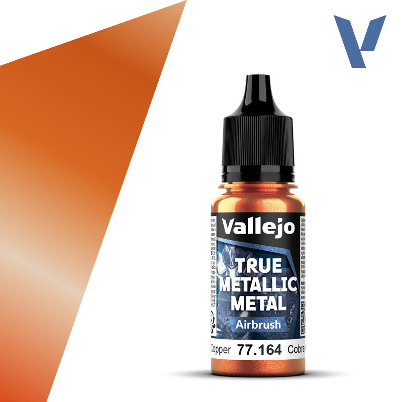 Vallejo True Metalic 18ml Ancient Copper Airbrush