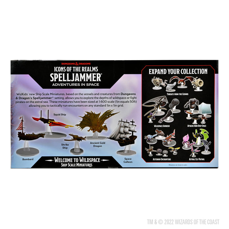 D&D Minis Icons of the Realms Spelljammer Welcome to Wildspace