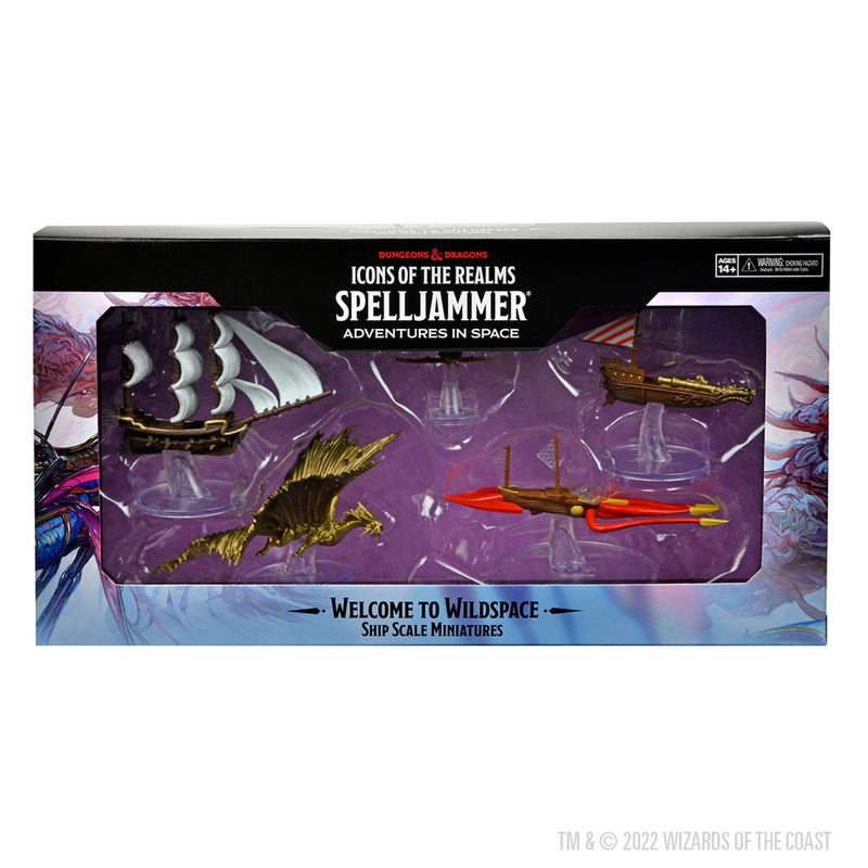 D&D Minis Icons of the Realms Spelljammer Welcome to Wildspace