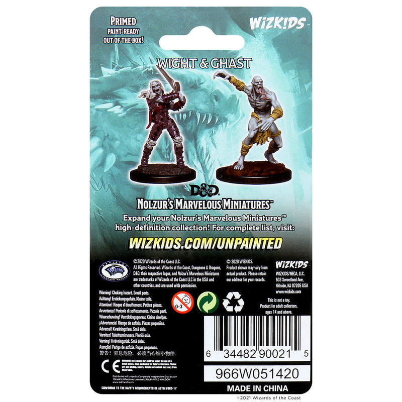 Wizkids Minis D&D 90021 Wight And Ghast