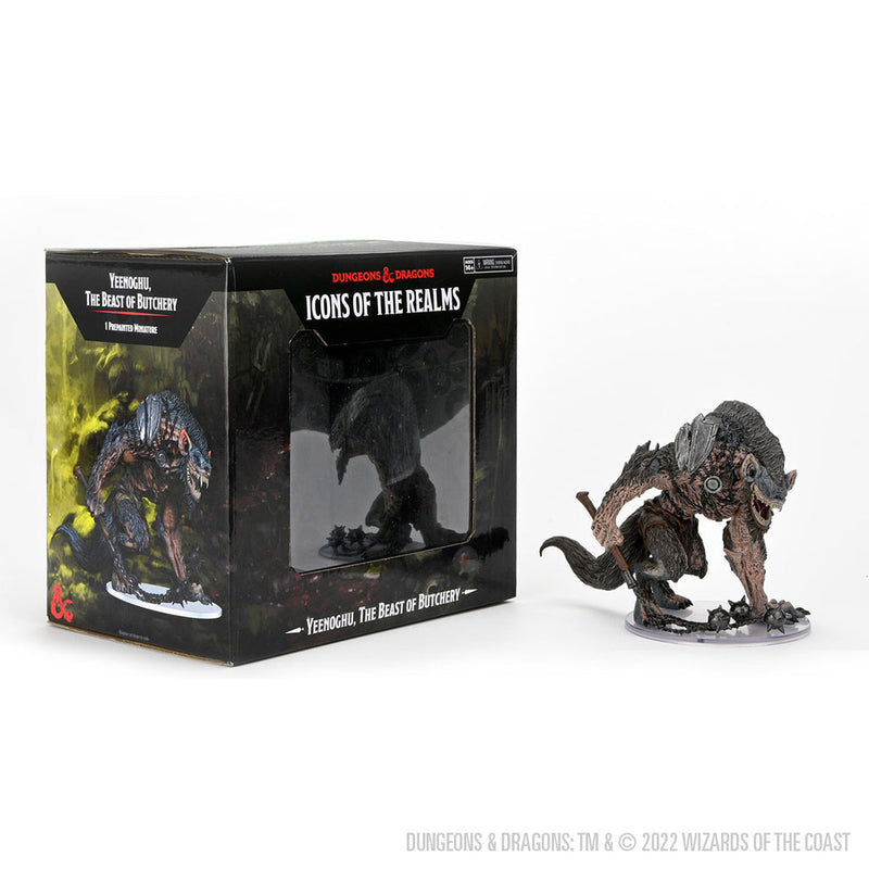 D&D Minis Icons of the Realms Yeenoghu, Beast of Butchery Premium Figure