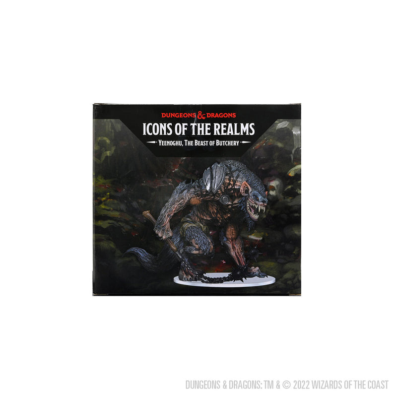 D&D Minis Icons of the Realms Yeenoghu, Beast of Butchery Premium Figure